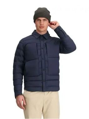 Obermeyer Navy Quilted Puffer Jacket